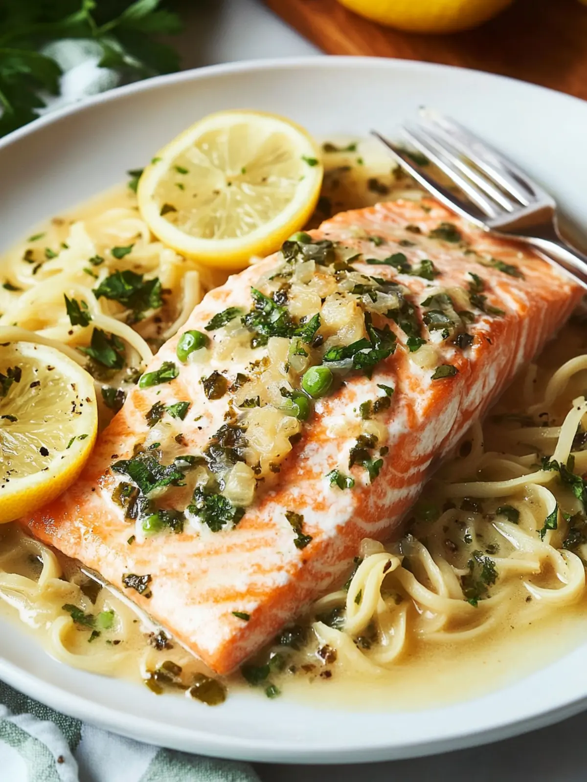 Salmon Piccata
