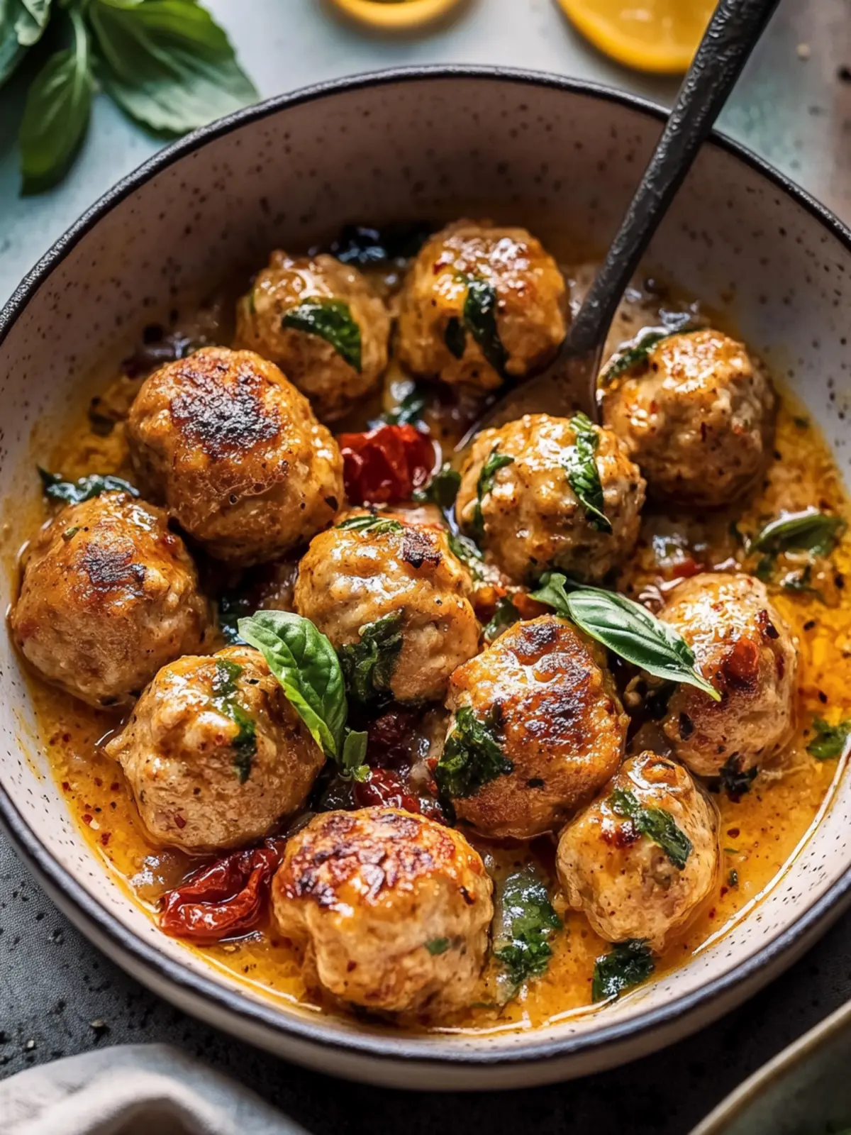 Marry Me Chicken Meatballs