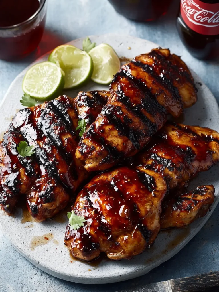 Grilled Coca-Cola Chicken: Sweet Savory Bliss for Summer Grilling 4 Grilled Coca-Cola Chicken