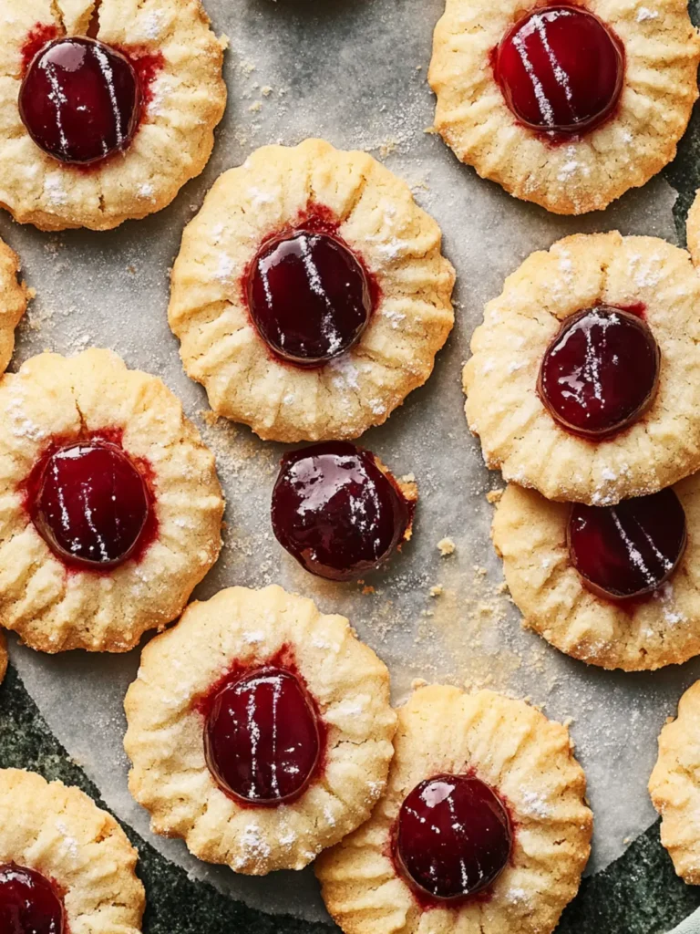 Cherry Bakewell Cookies: Irresistibly Chewy & Jam-Filled Delights 4 Cherry Bakewell Cookies