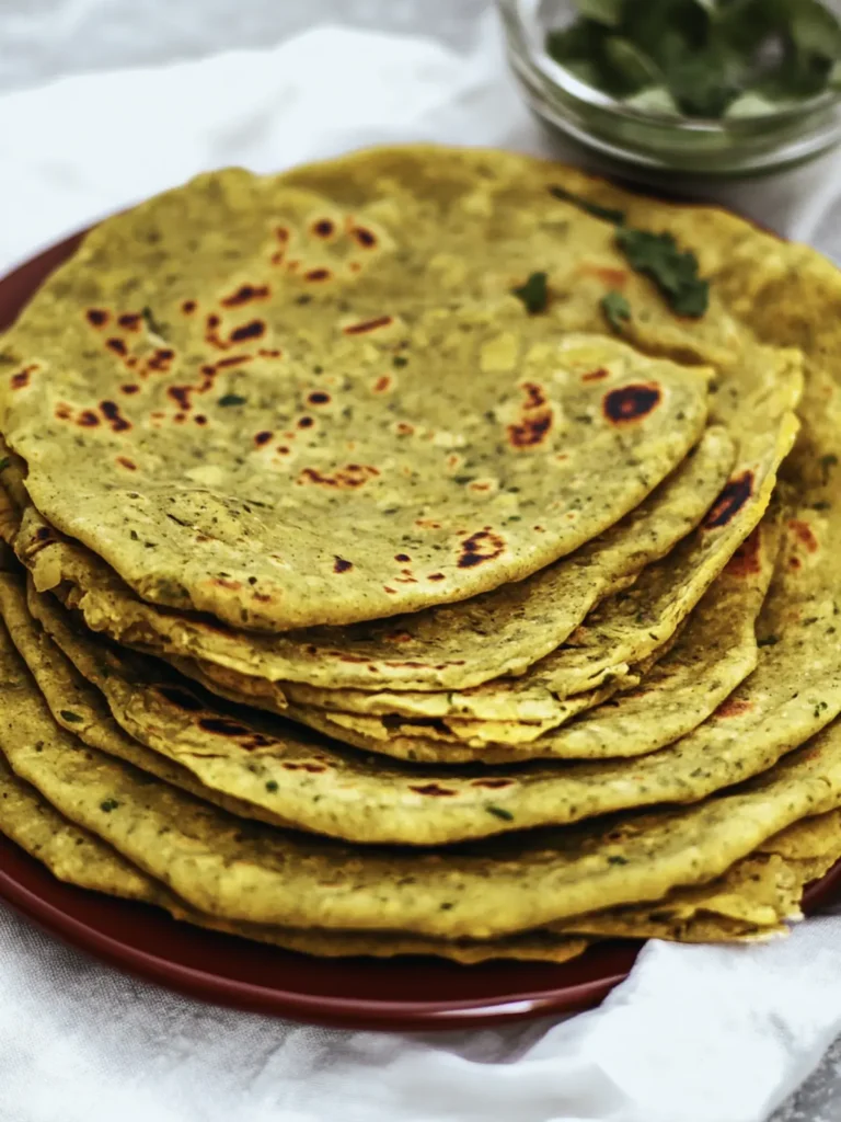 Delicious Indian Methi Thepla: Your New Favorite Flatbread 2 Indian Methi Thepla (Fenugreek Flatbread)
