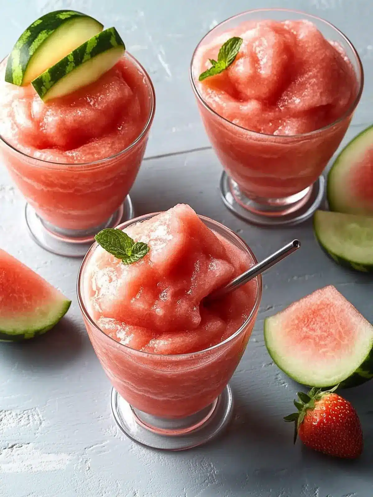 Strawberry Watermelon Slush