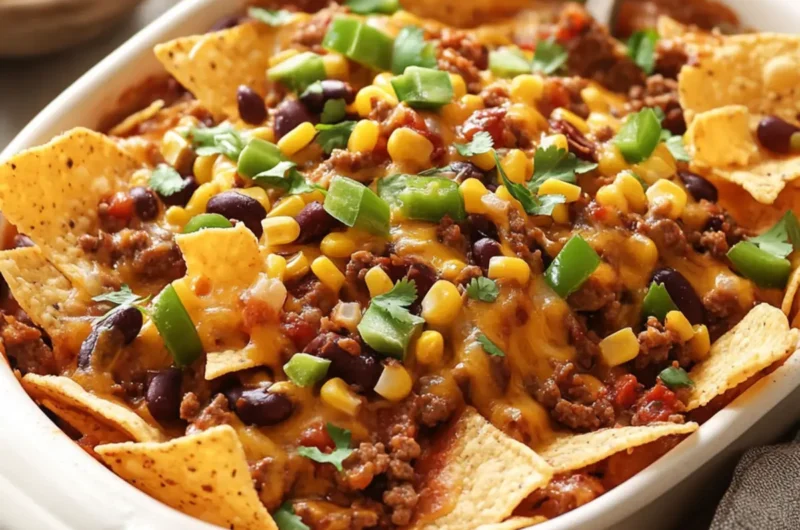 Frito Pie (Chili and Cheese over Corn Chips)