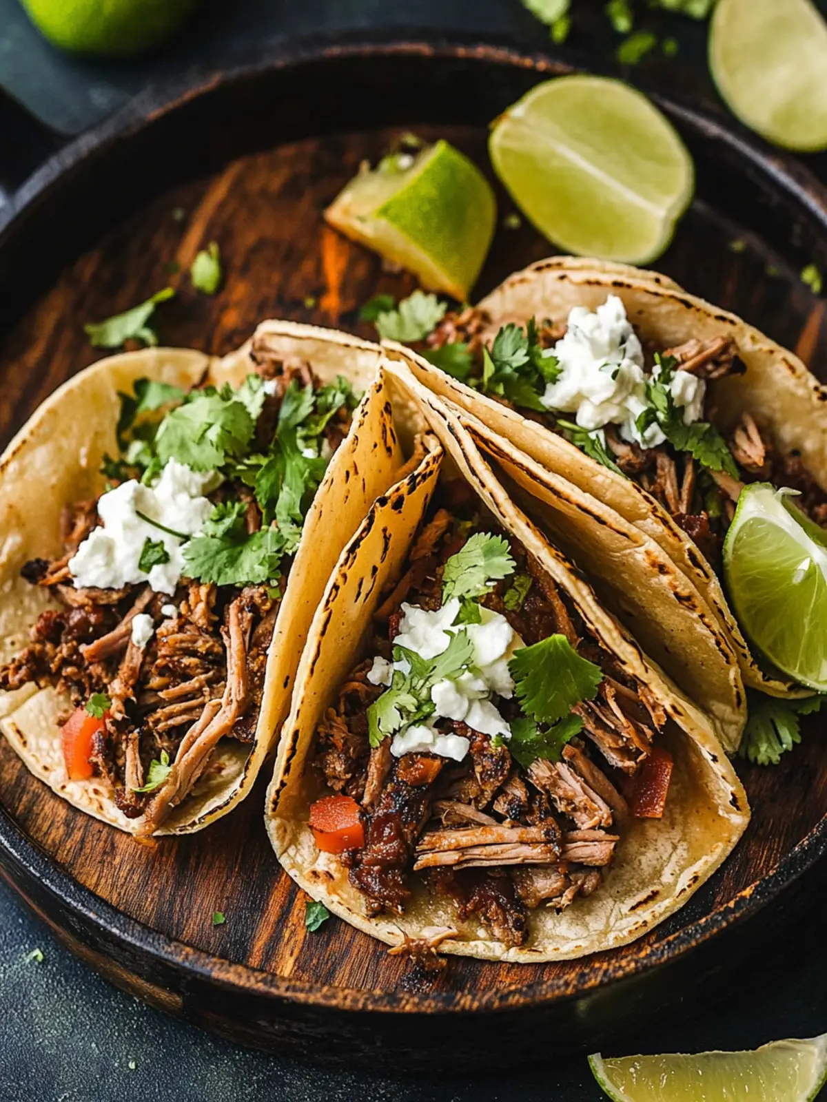 Crock Pot Barbacoa Tacos