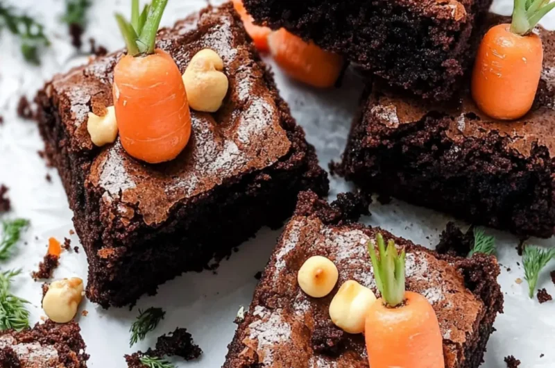 Carrot Patch Brownies