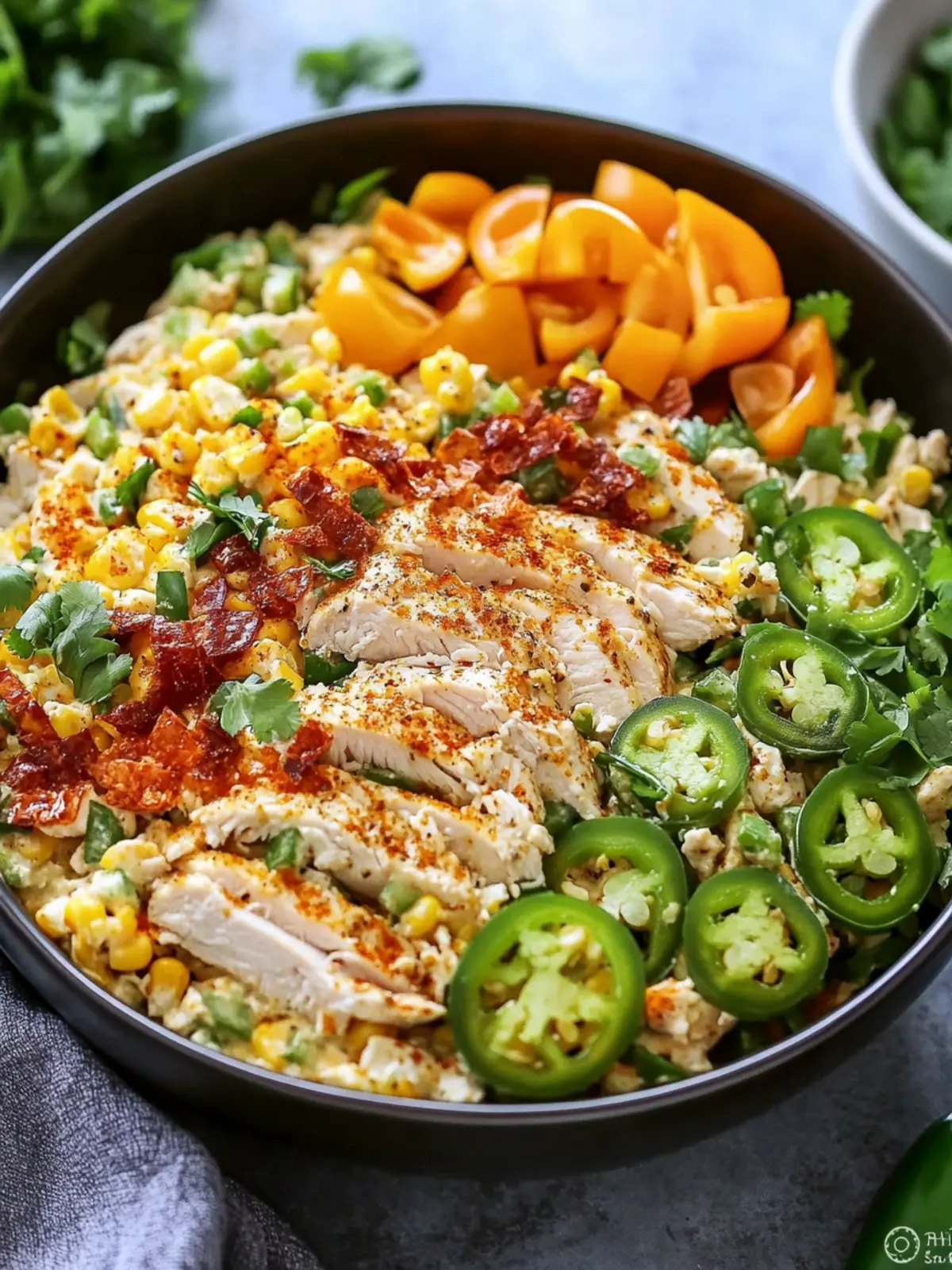 Jalapeño Popper Chicken Salad