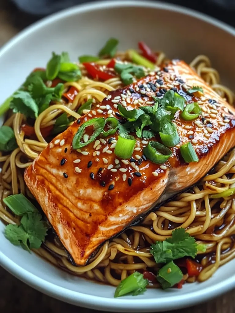 Asian Salmon & Noodles: Your Quick and Delicious Takeout Fix! 3 Asian Salmon & Noodles: Quick, Delicious Takeout Alternative!