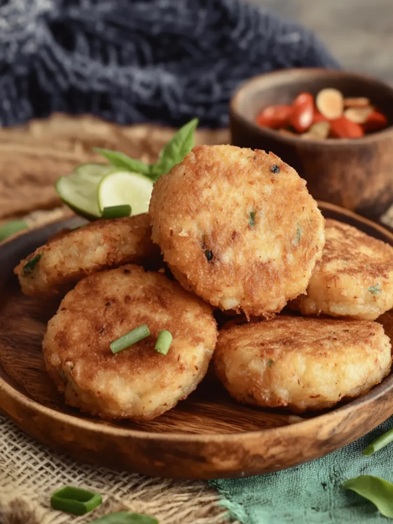 Indonesian Perkedel (Fried Potato Patties)