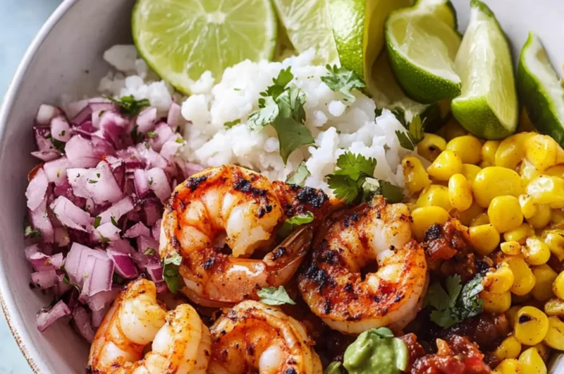 Chipotle Shrimp Taco Bowls
