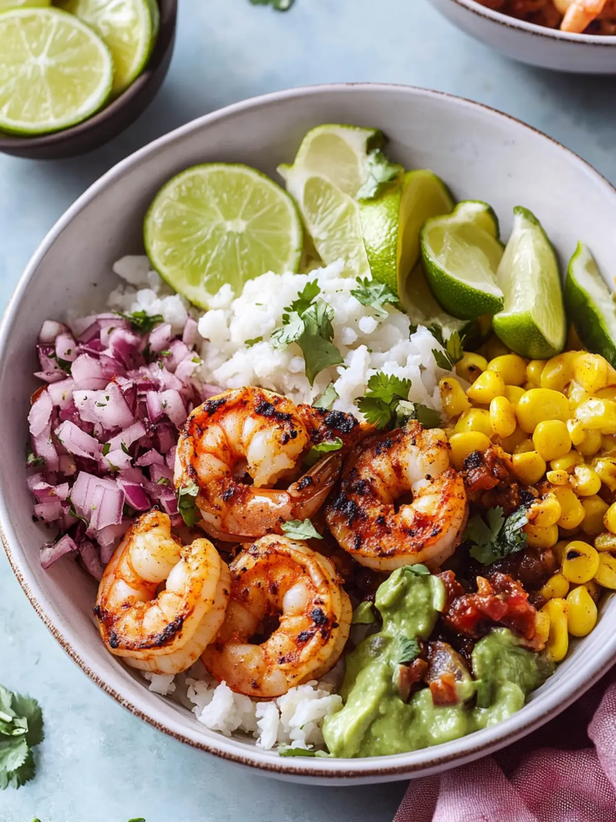Chipotle Shrimp Taco Bowls