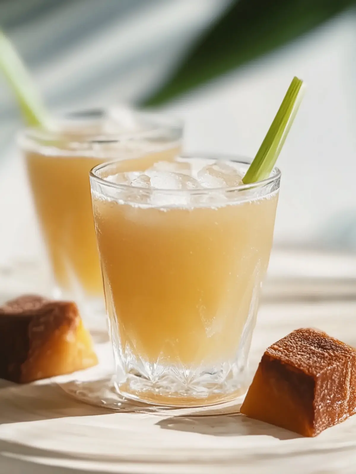 Colombian Aguapanela (Sugarcane Drink)