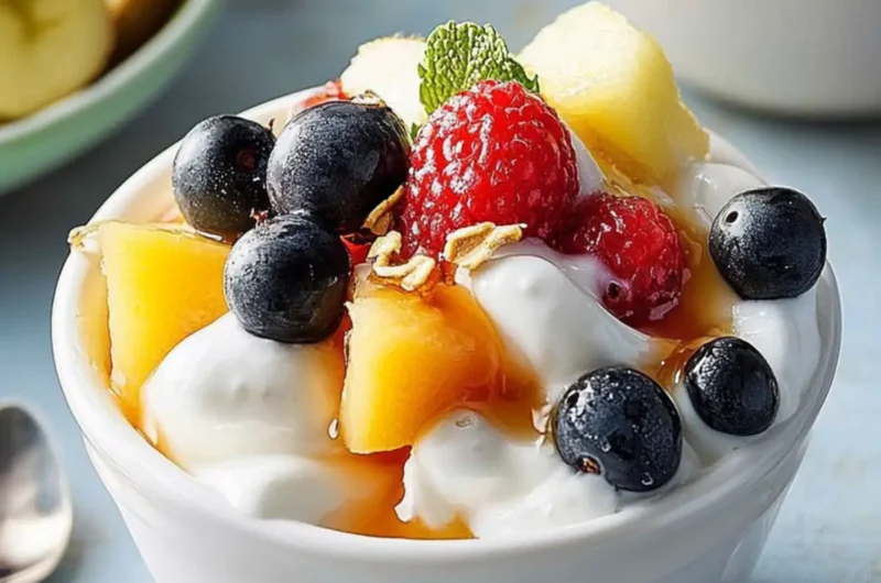 Yogurt & Honey Fruit Cups