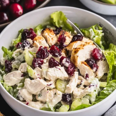 Chicken Salad with Cranberries