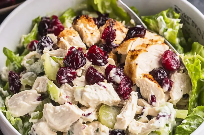 Chicken Salad with Cranberries