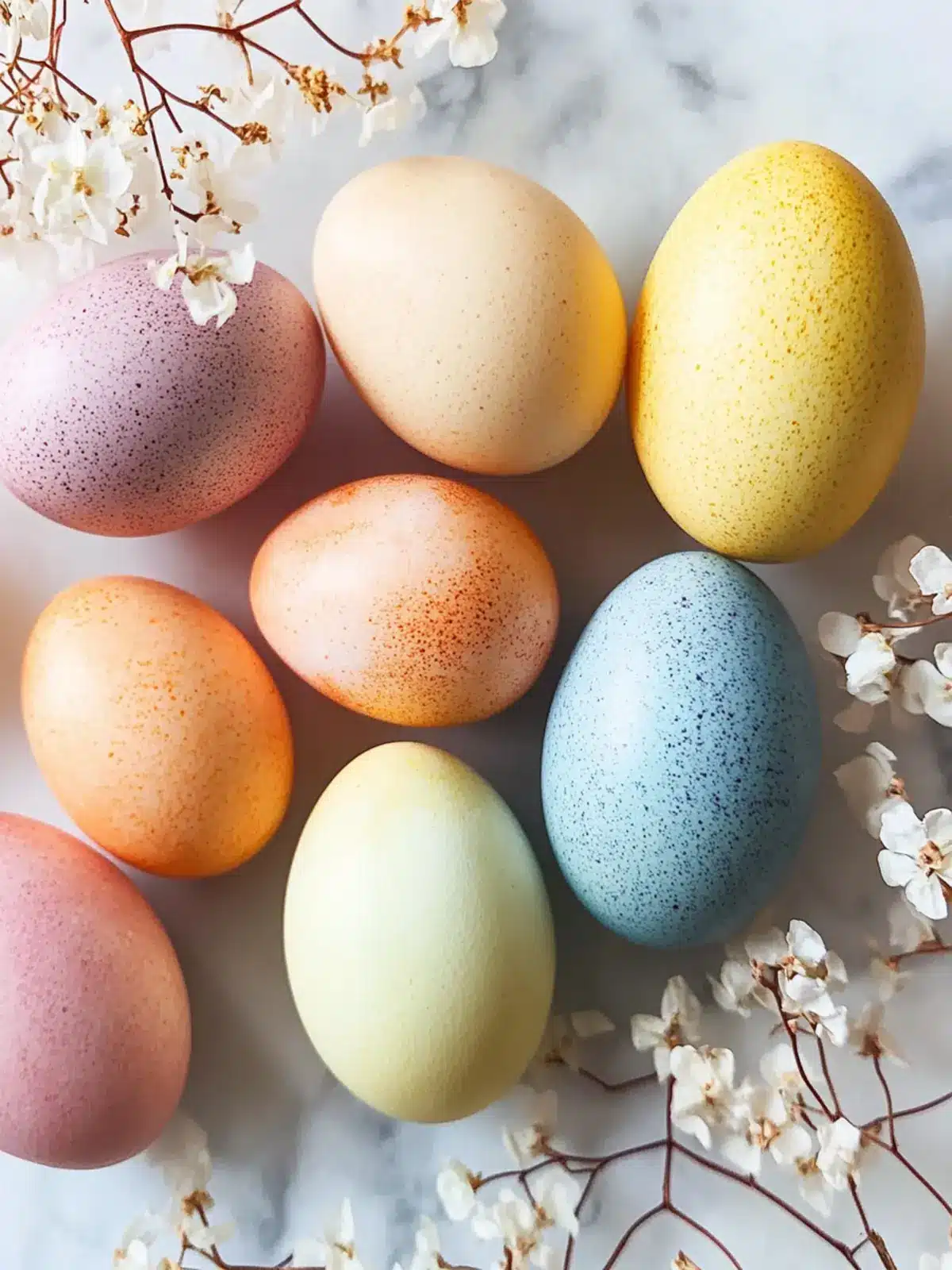 Natural Dye Easter Eggs