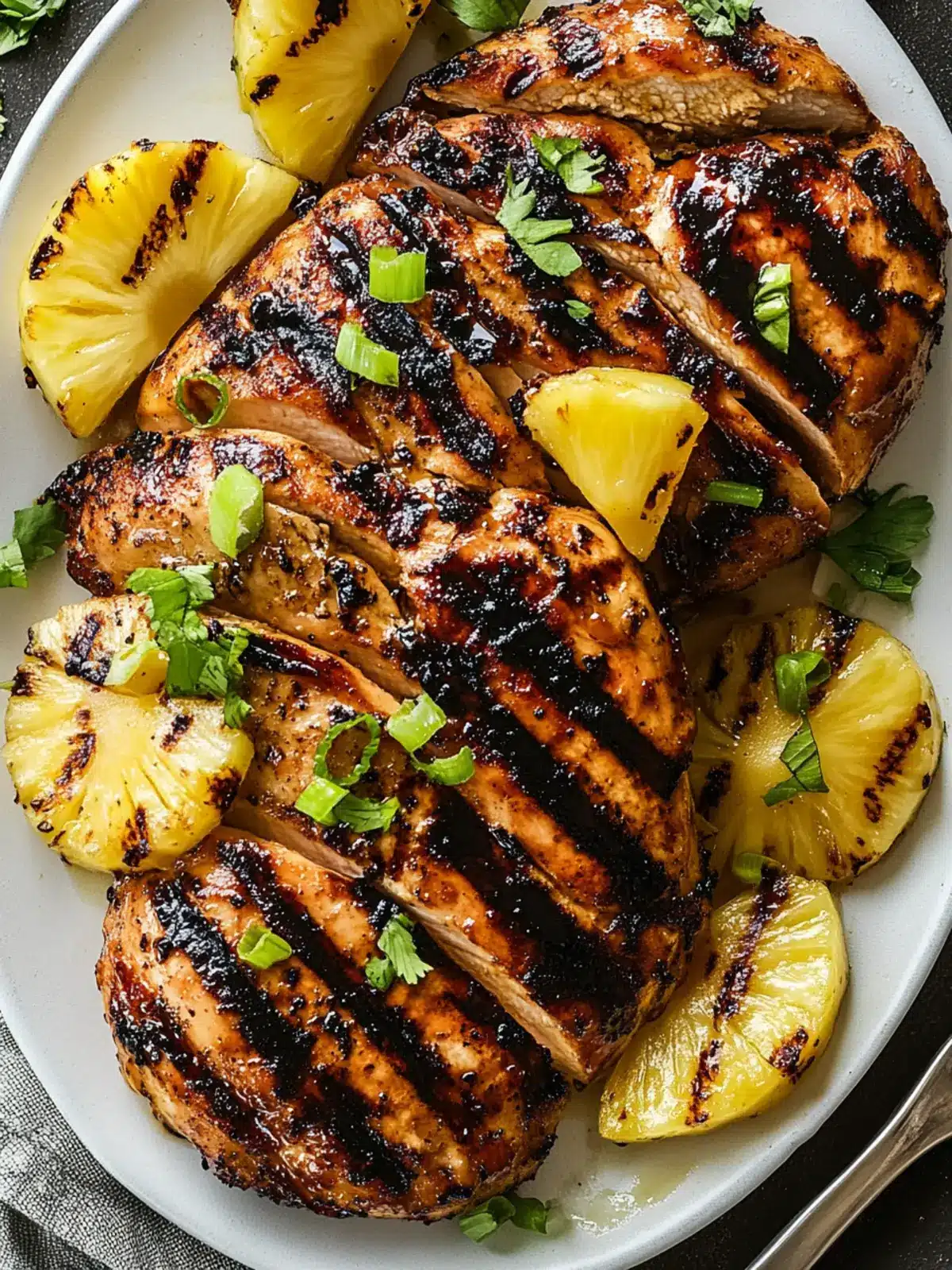 Grilled Pineapple Chicken