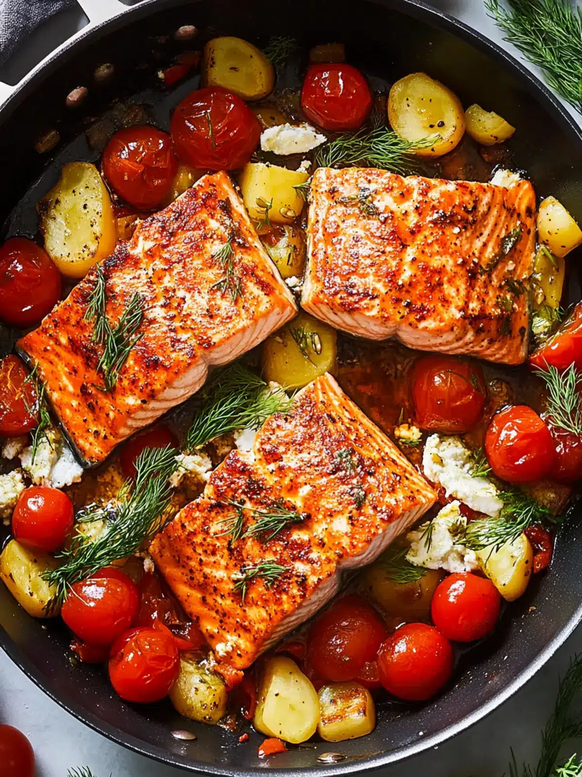 Summer Salmon Skillet