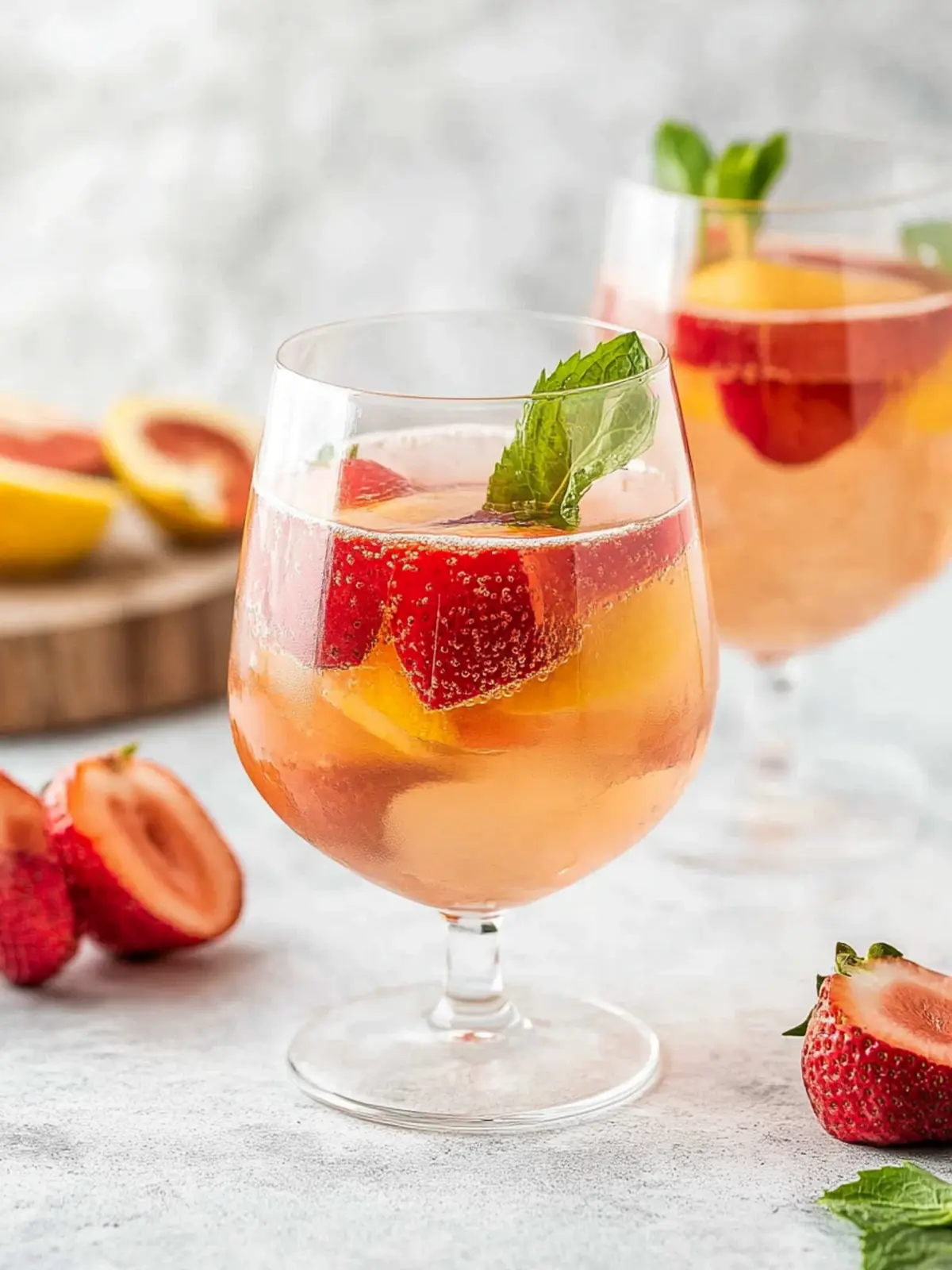 Refresh with Irresistible Rosé Sangria Wine Cocktail Magic 4 Rosé Sangria (wine cocktail)