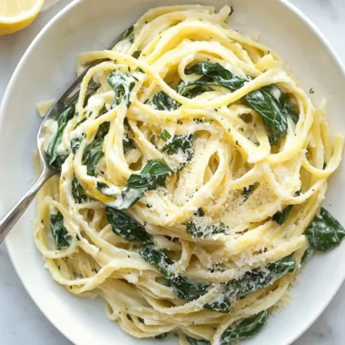Zesty Easy Lemon Ricotta Pasta & Spinach in 15 Minutes 9 EASY LEMON RICOTTA PASTA & SPINACH