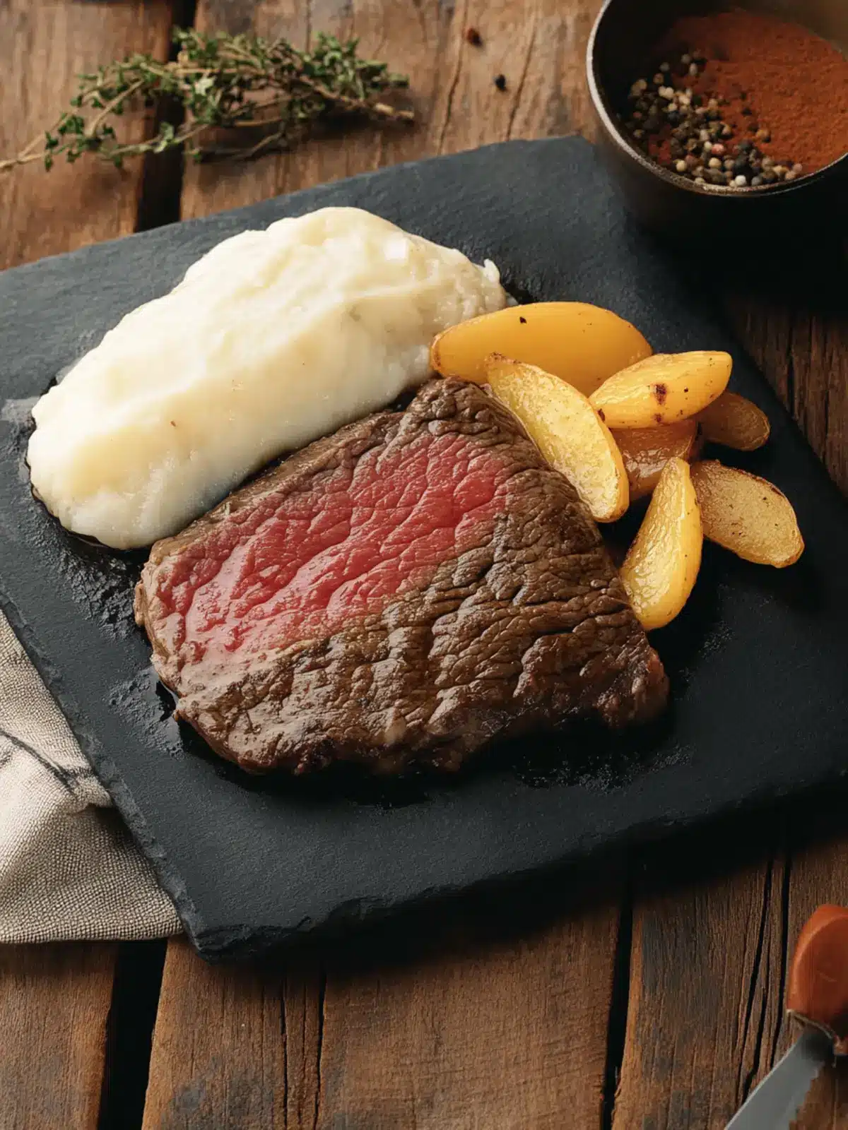Chilean Lomo a lo Pobre (Poor Man’s Steak)