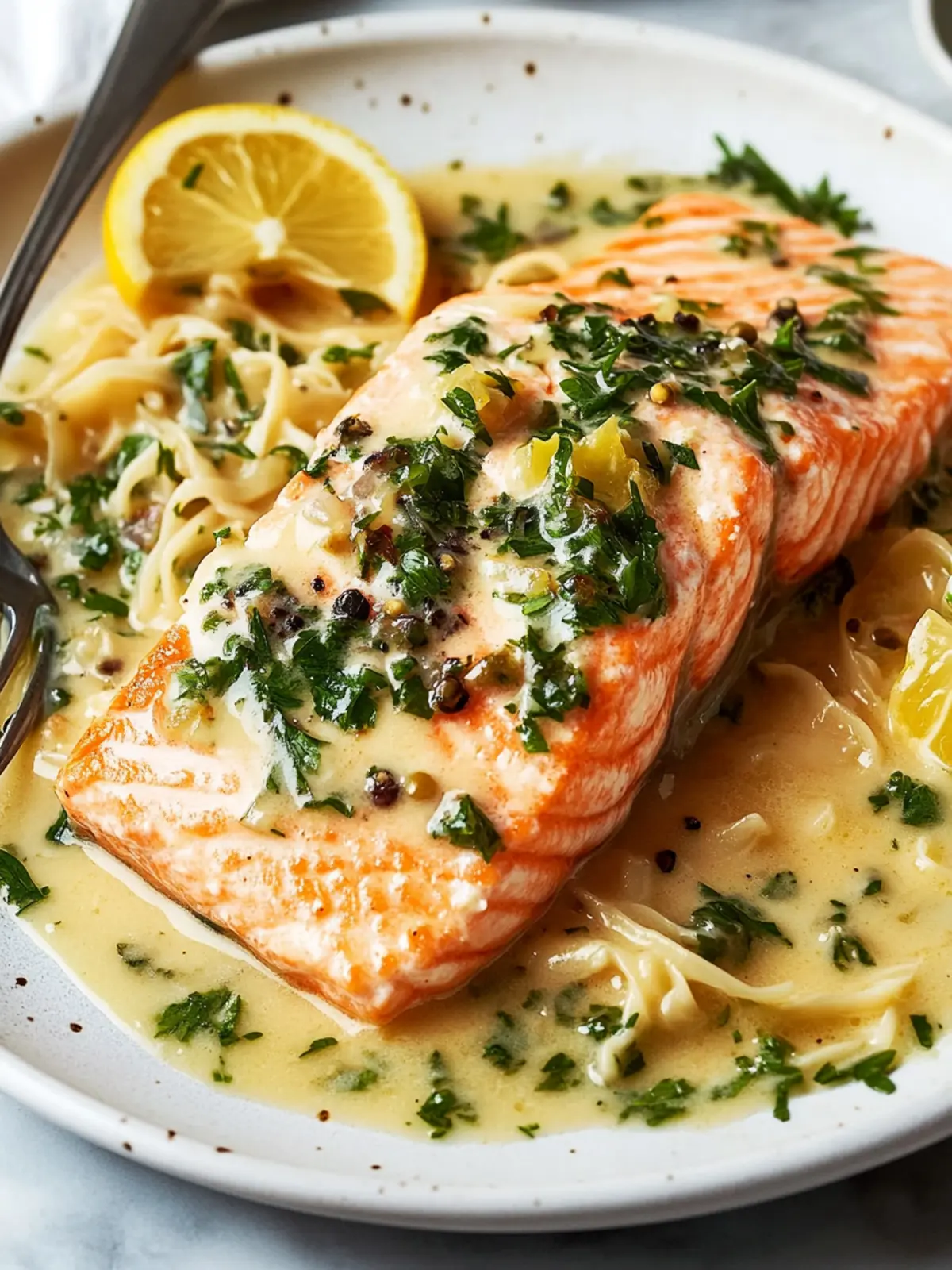 Salmon Piccata