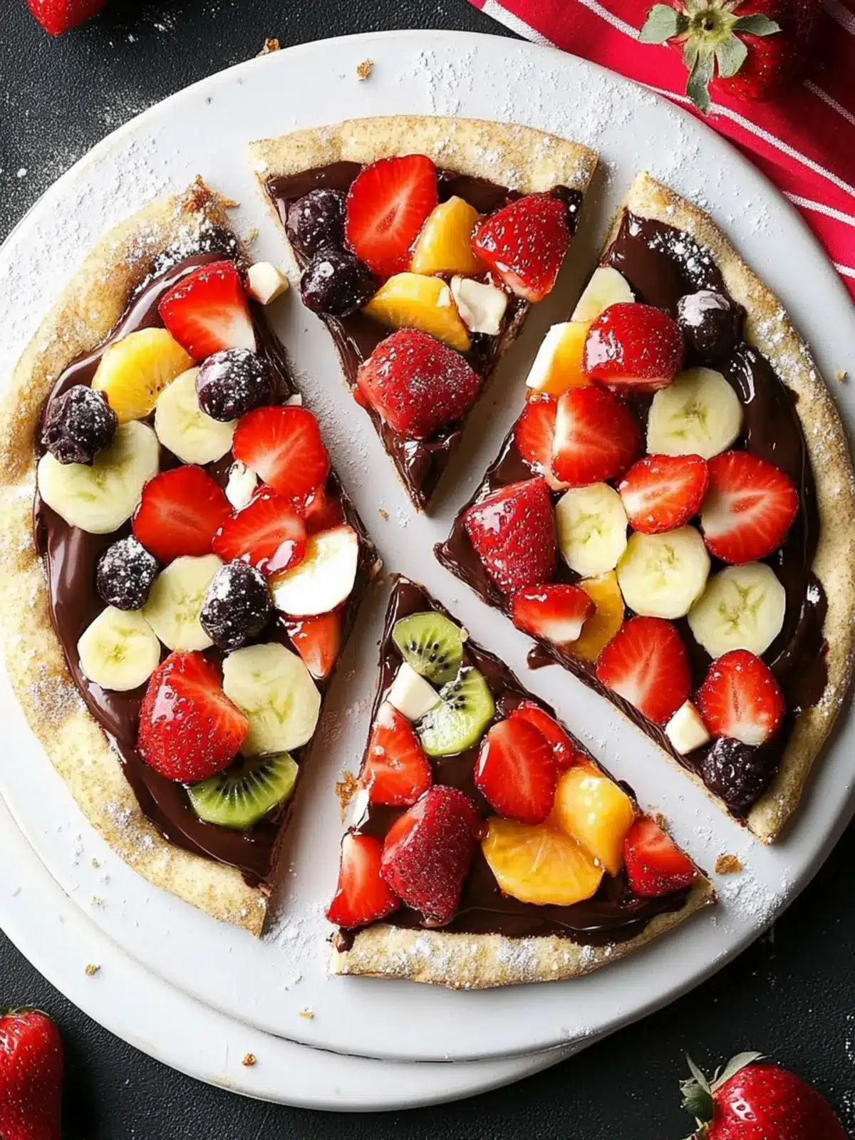 Easy Chocolate-Hazelnut Fruit Pizza in Just 10 Minutes 3 Chocolate-Hazelnut Fruit Pizza