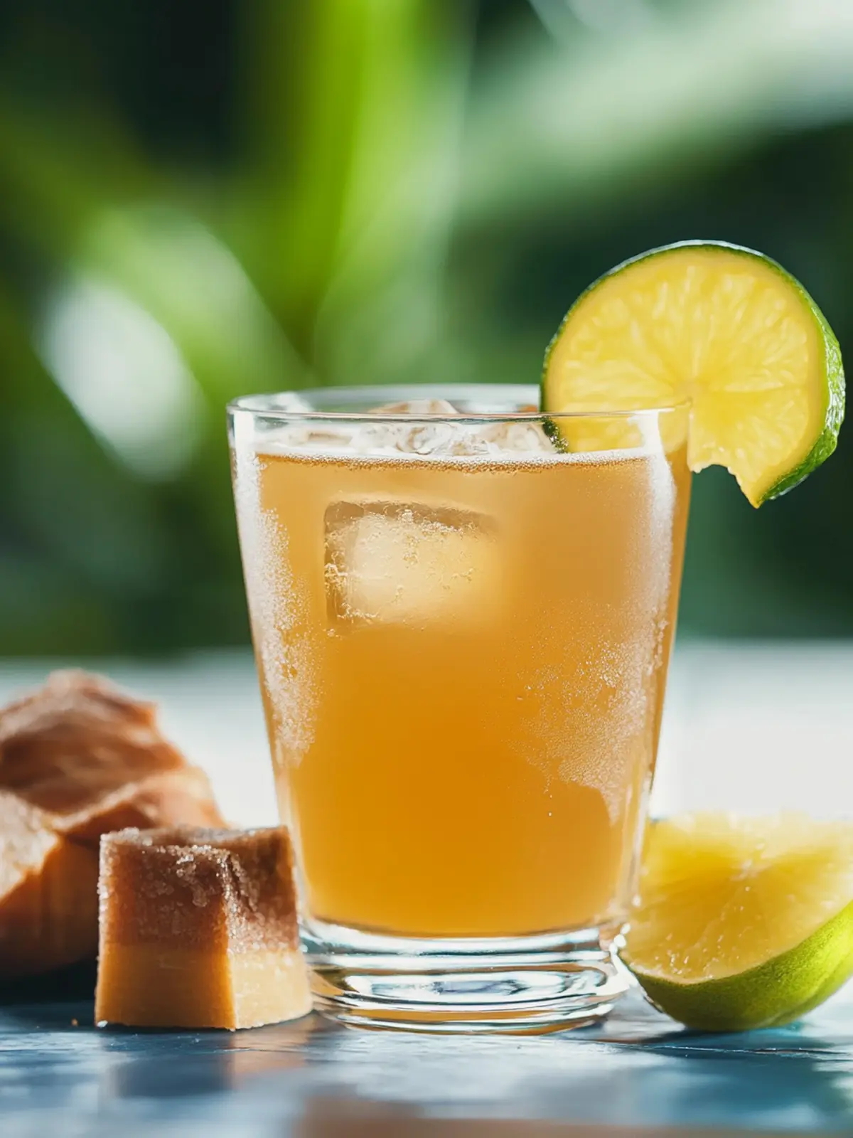Colombian Aguapanela (Sugarcane Drink)