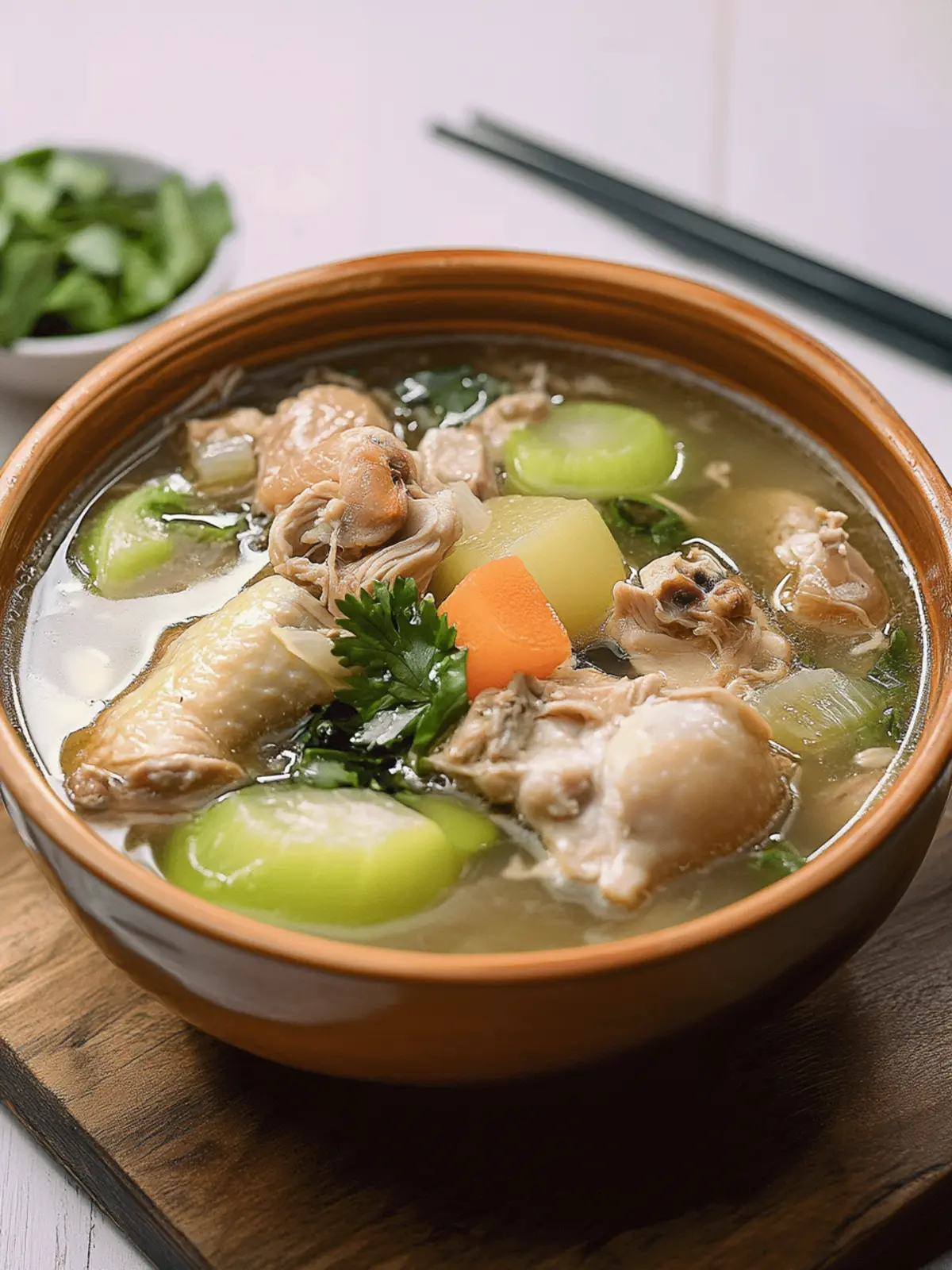 Tinola (Filipino Chicken Soup)