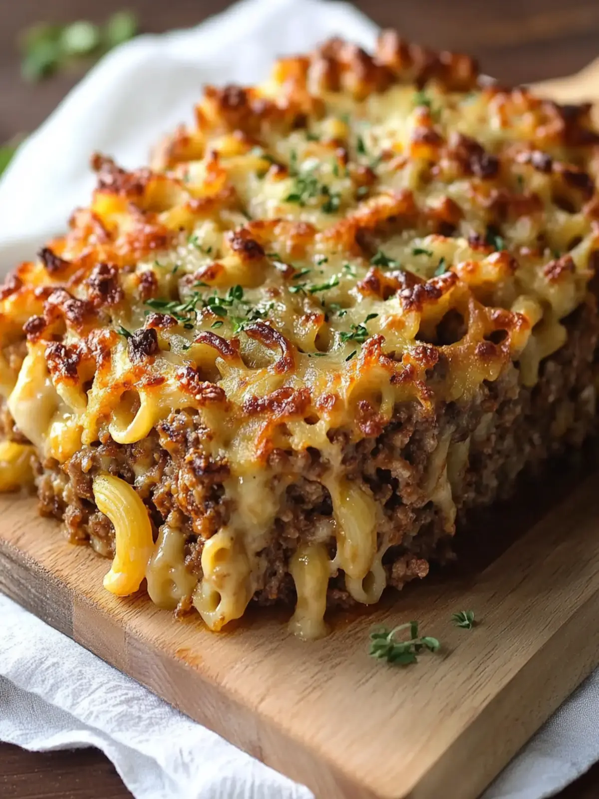 Macaroni and Cheese Meatloaf