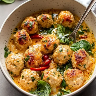 Marry Me Chicken Meatballs
