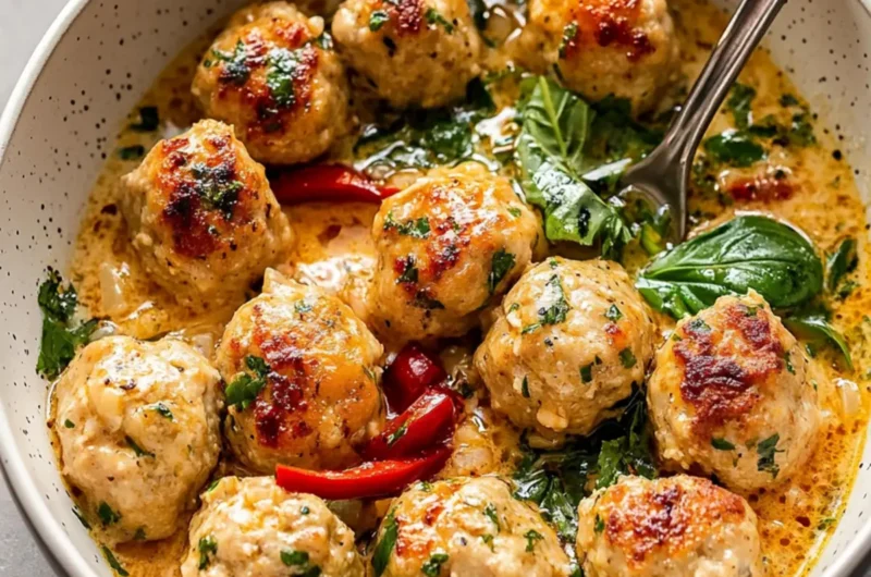 Marry Me Chicken Meatballs