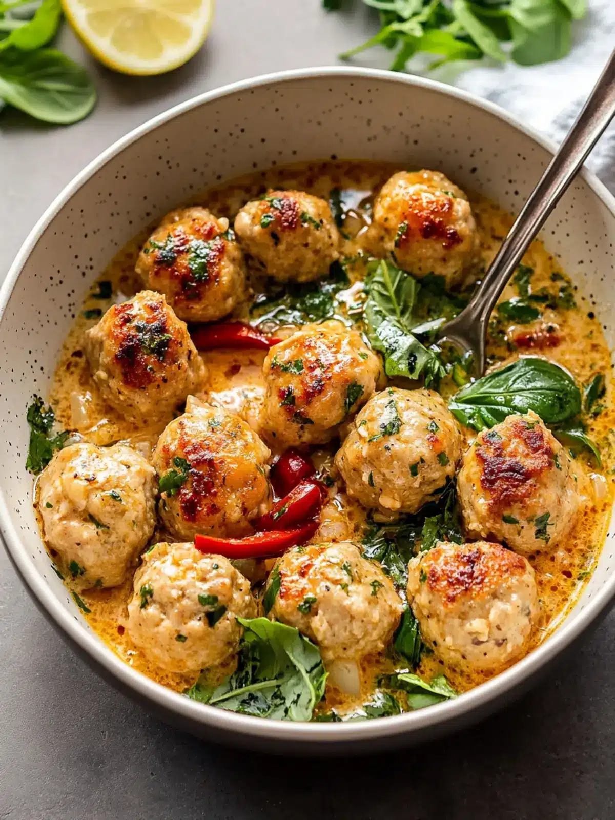 Marry Me Chicken Meatballs