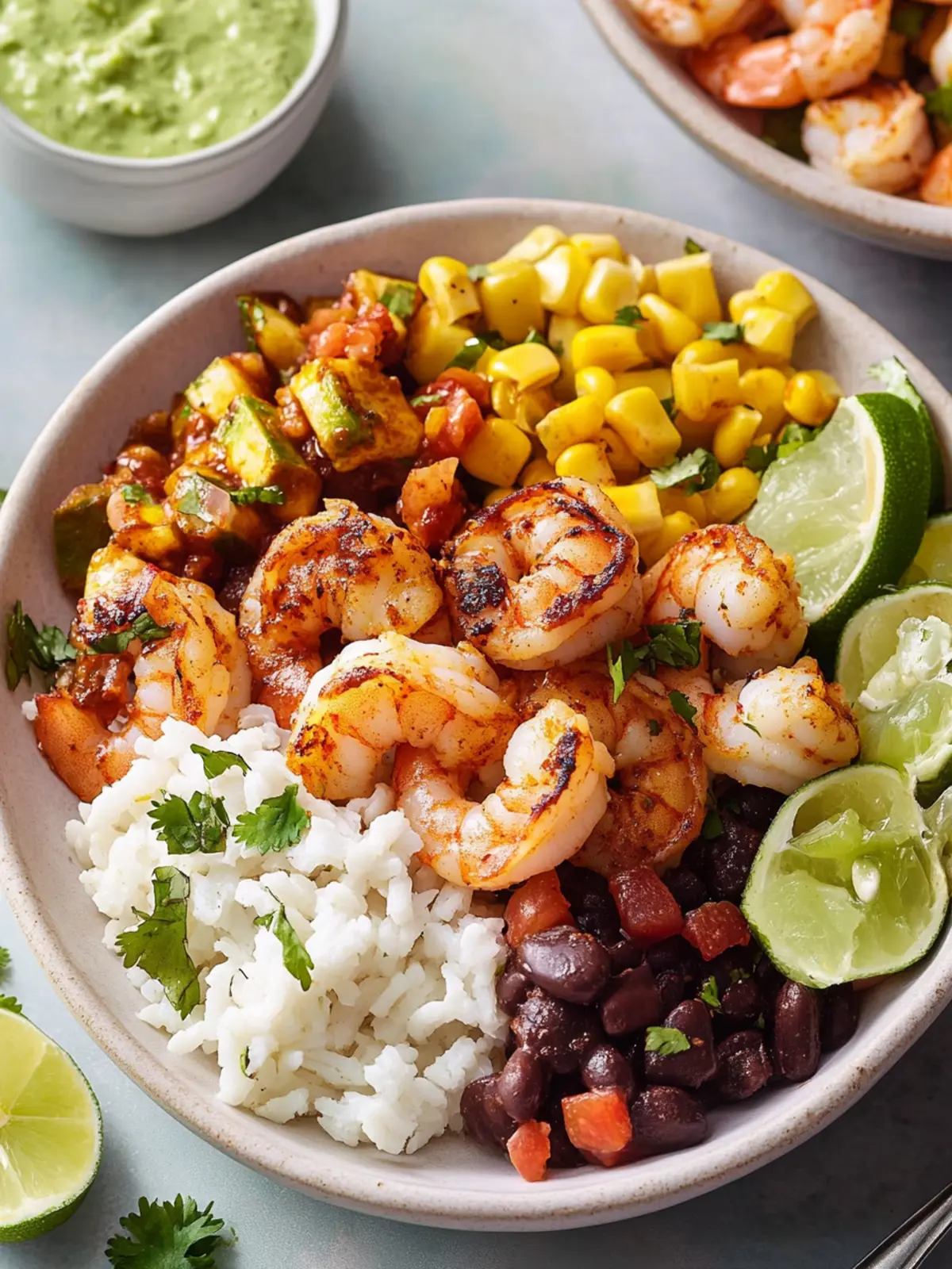 Chipotle Shrimp Taco Bowls