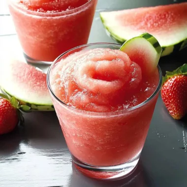 Ice-Cold Strawberry Watermelon Slush for Ultimate Refreshment 9 Strawberry Watermelon Slush