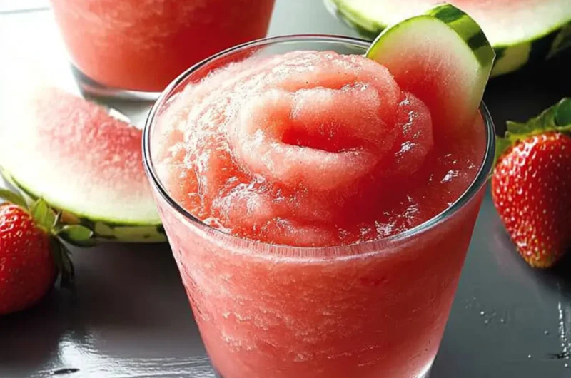 Strawberry Watermelon Slush