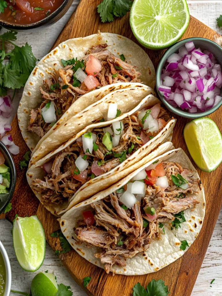 Mouthwatering Slow Cooker Carnitas Perfect for Taco Night 3 Slow Cooker Carnitas