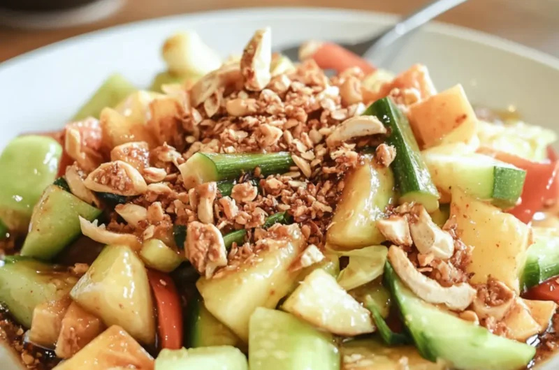 Malaysian Rojak (Fruit and Vegetable Salad)