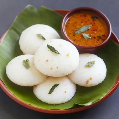Fluffy Indian Idli: Your Ultimate Homemade Breakfast Delight 10 Indian Idli (Steamed Rice Cakes)
