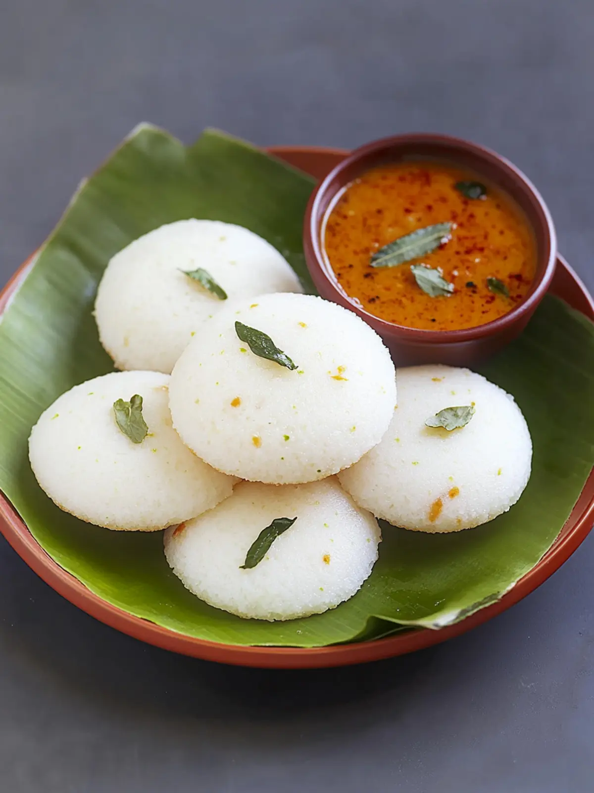 Fluffy Indian Idli: Your Ultimate Homemade Breakfast Delight 5 Indian Idli (Steamed Rice Cakes)