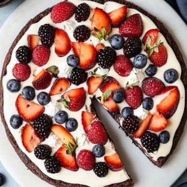 Delicious Brownie Fruit Pizza: A No-Fuss Summer Treat 9 Brownie Fruit Pizza