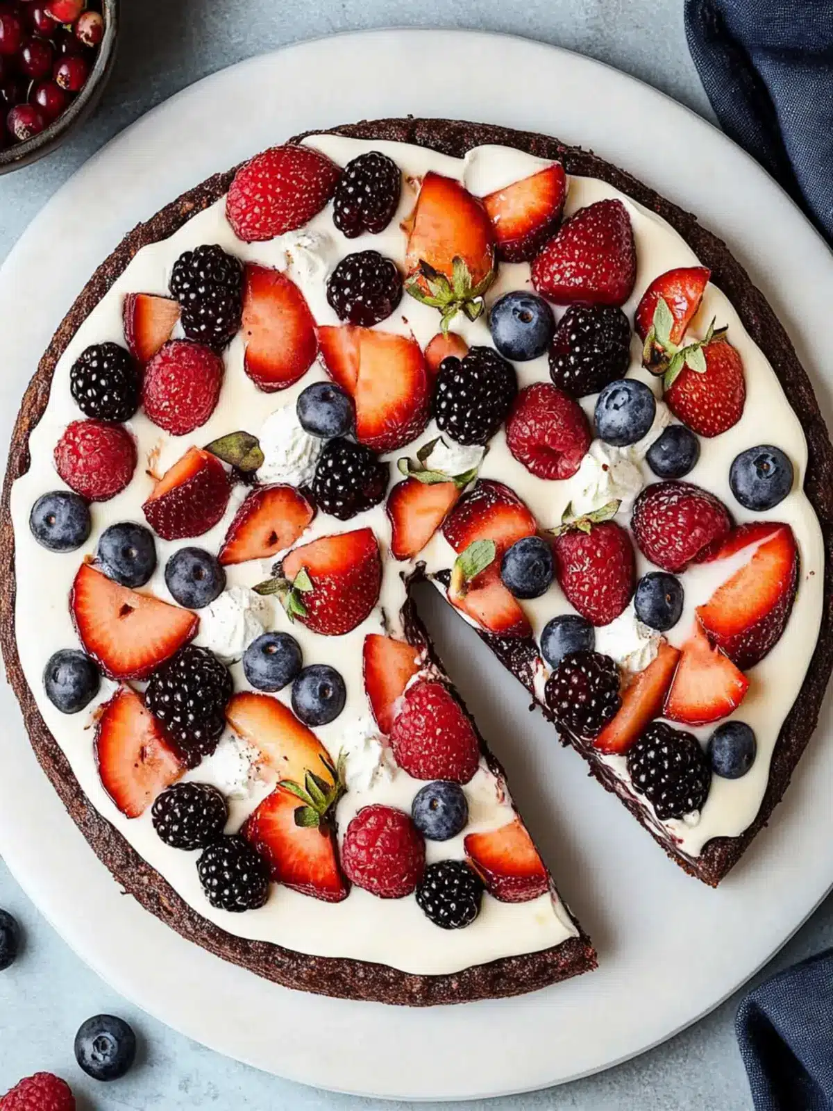 Delicious Brownie Fruit Pizza: A No-Fuss Summer Treat 5 Brownie Fruit Pizza