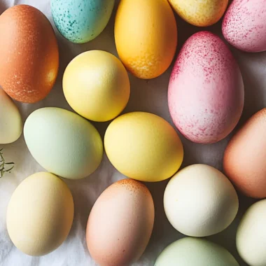 Natural Dye Easter Eggs