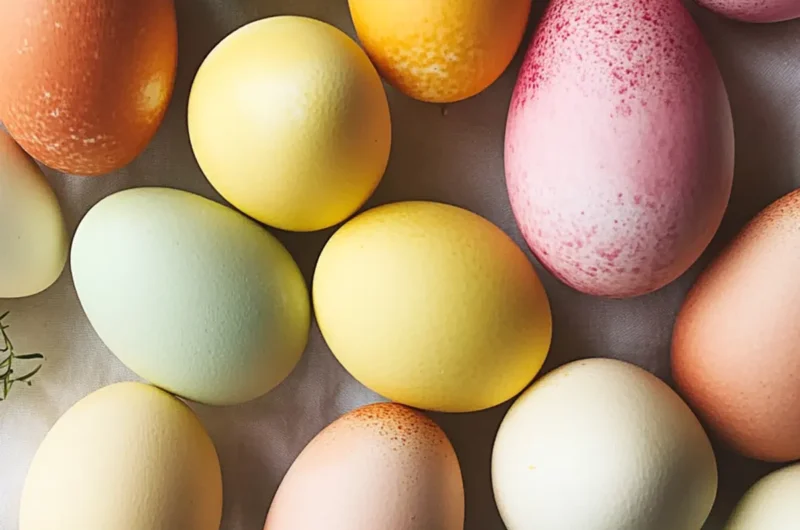 Natural Dye Easter Eggs