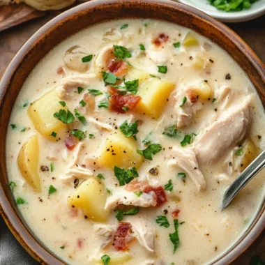 Creamy Chicken and Potato Soup