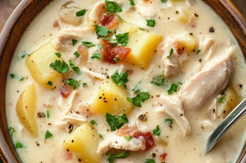 Creamy Chicken and Potato Soup