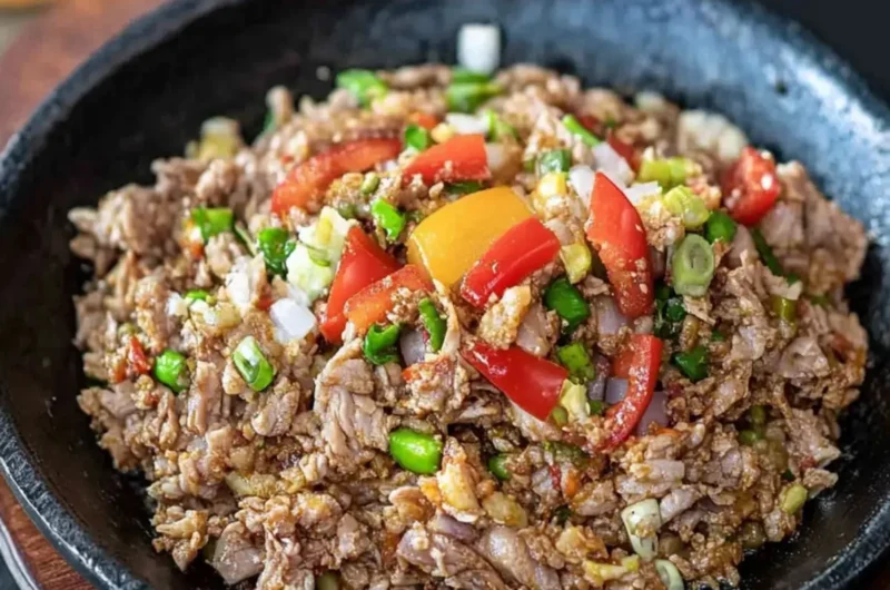 Tuna Sisig