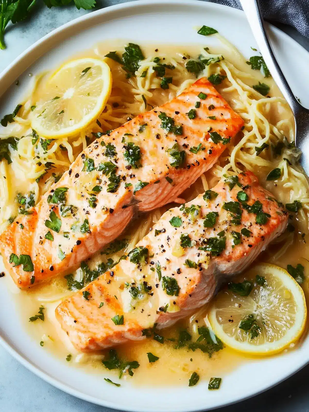 Salmon Piccata
