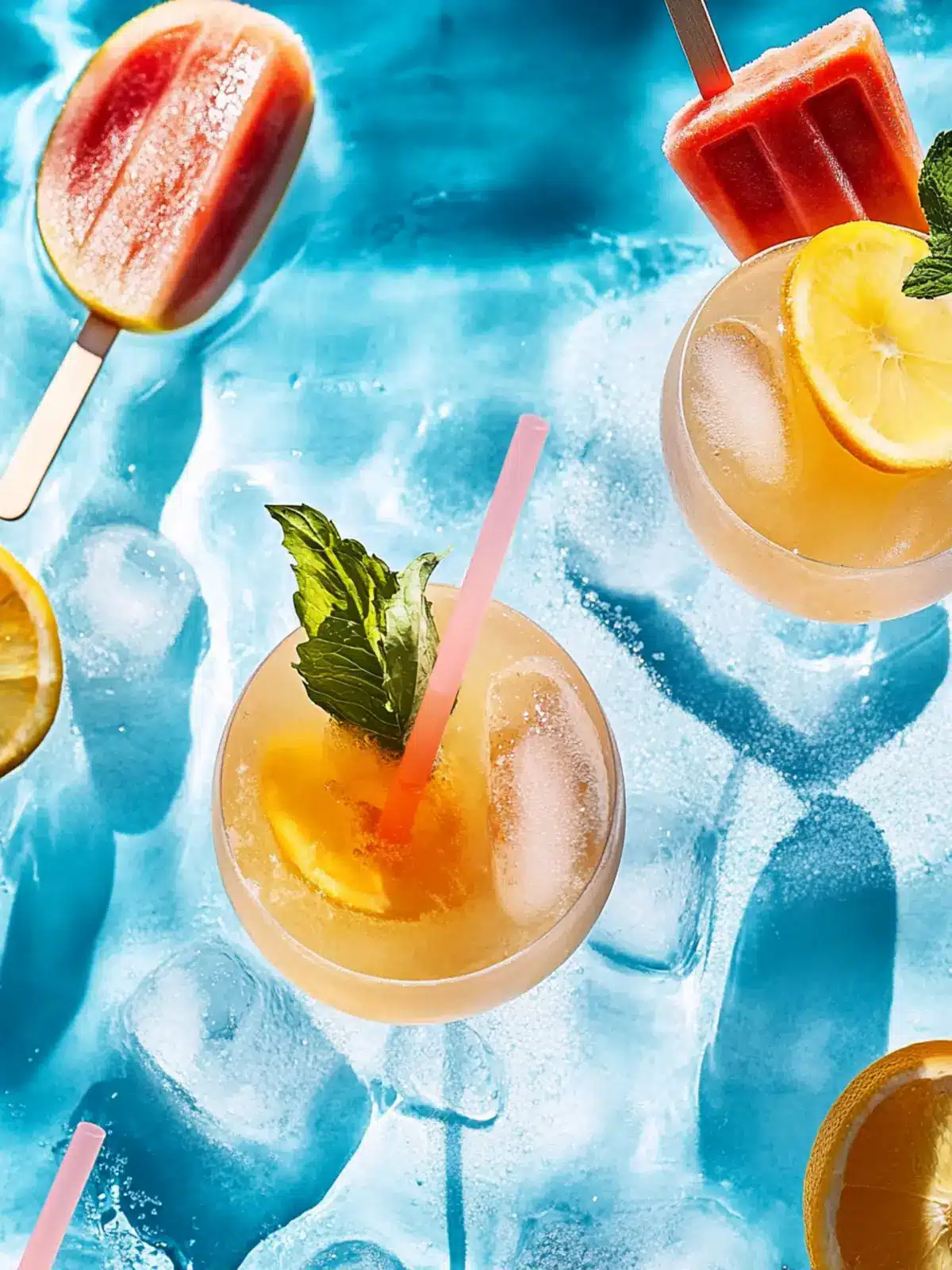 Poolside Popsicle Spritzers