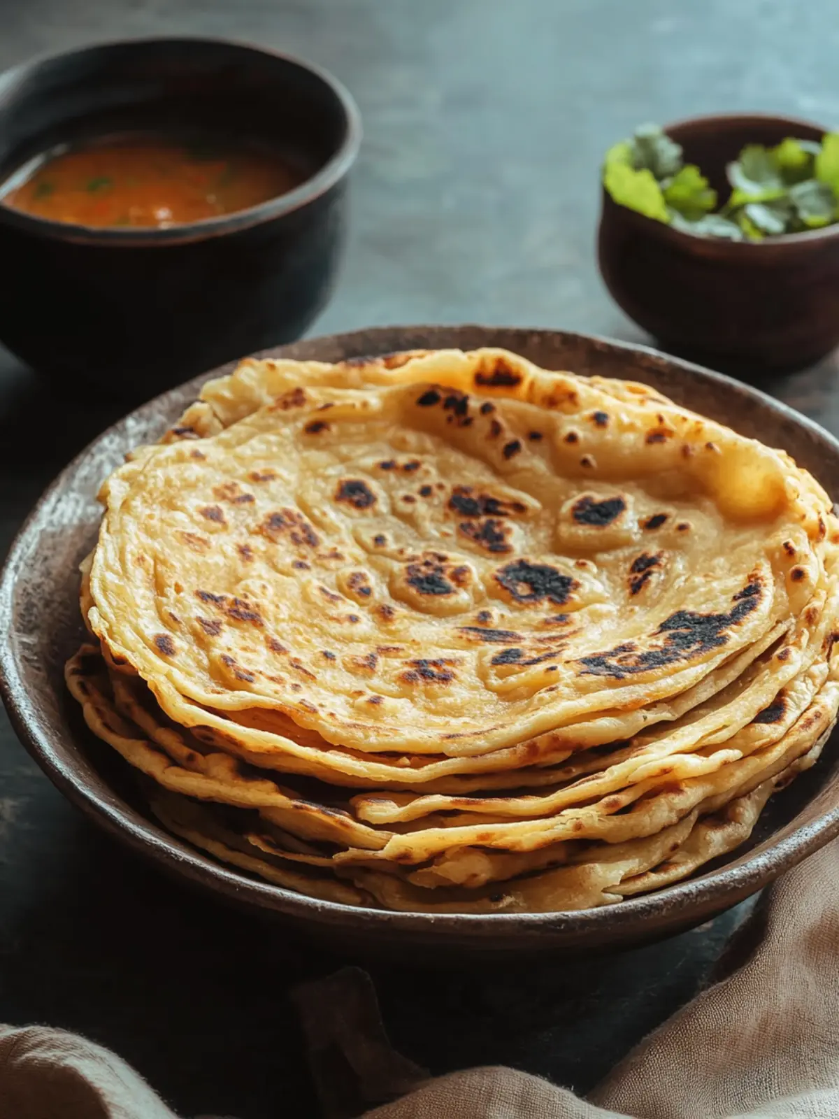 Master Indian Malabar Parotta: Layered Flatbread Wonder 5 Indian Malabar Parotta (Layered Flatbread)