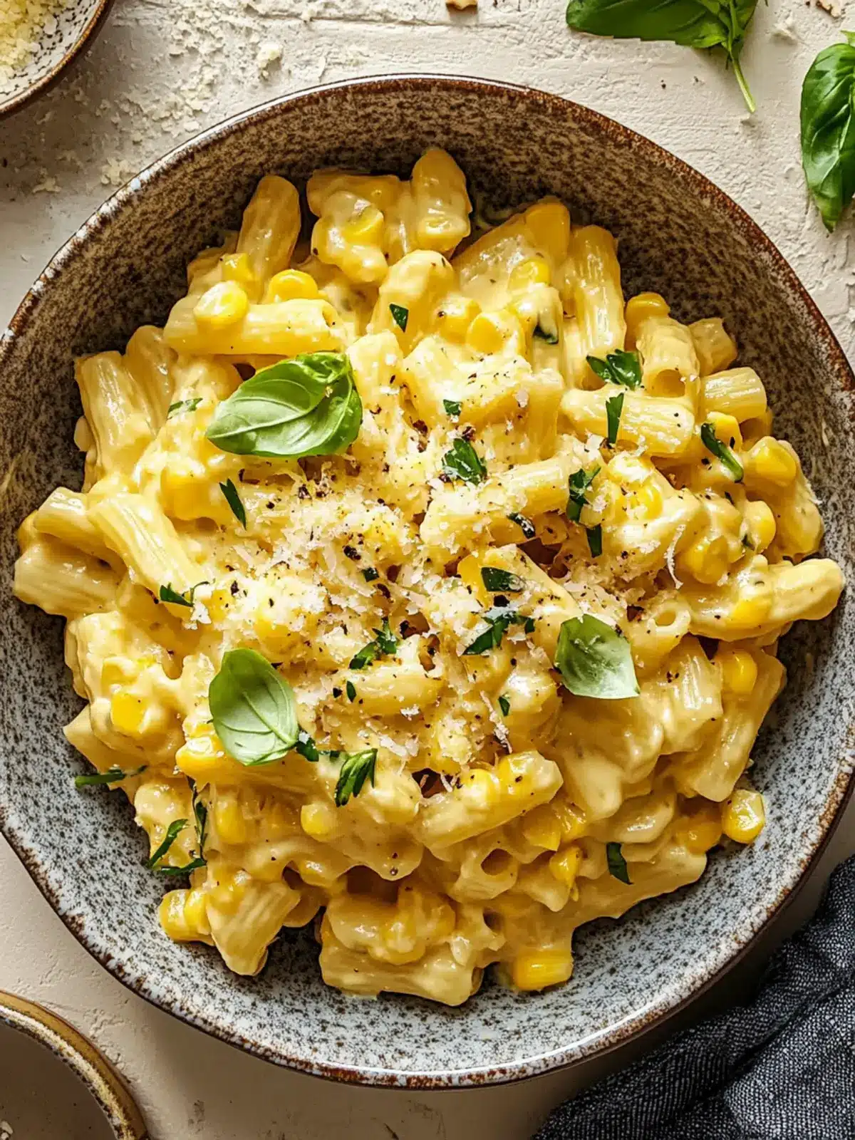 Creamy Corn Pasta